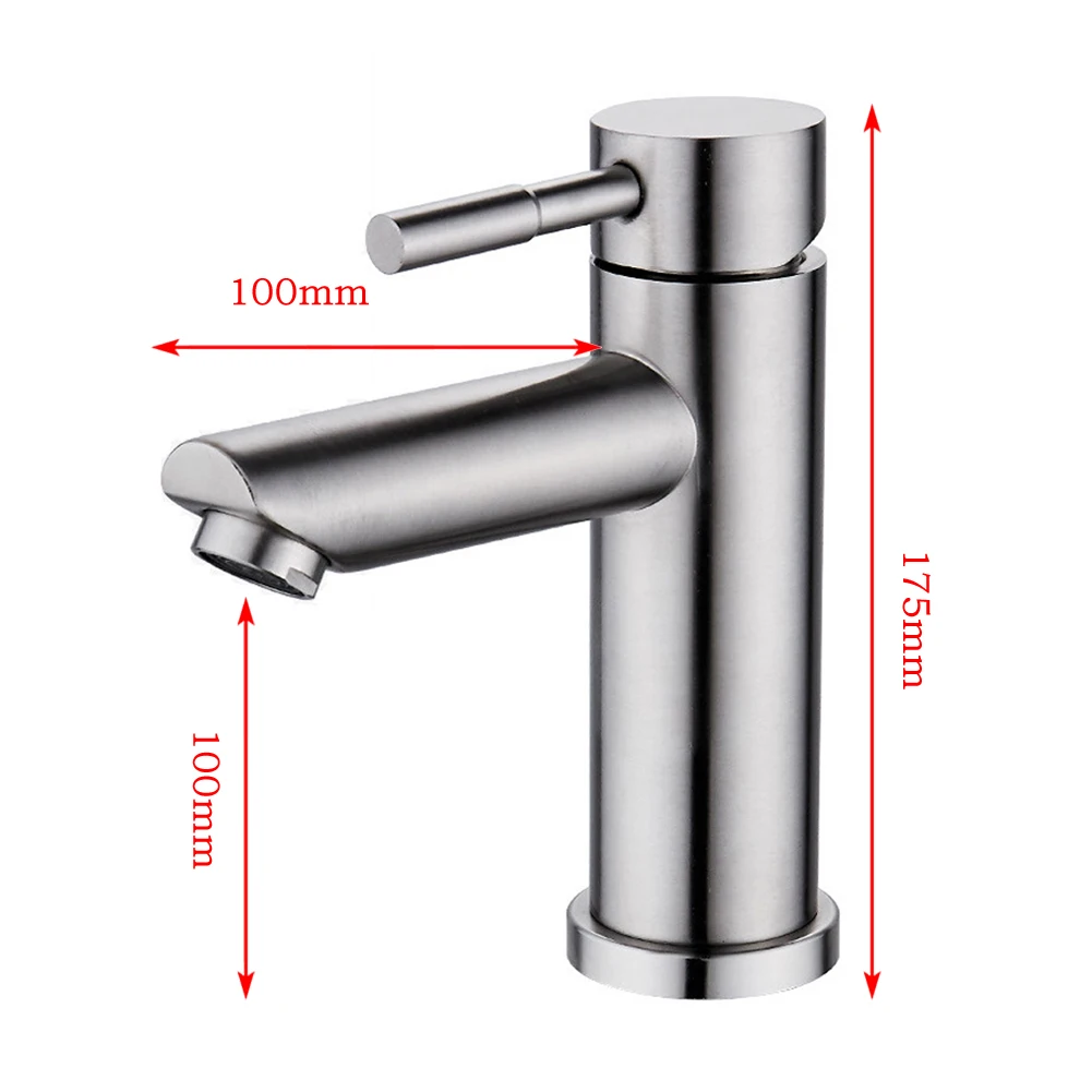 Kitchen Sink Faucet Faucet Silver Single Handle Stainless Steel Universal Waterfall Kitchen Commercial Durable
Kitchen Sink Faucet Faucet Silver Single Handle Stainless Steel Universal Waterfall Kitchen Commercial Durable