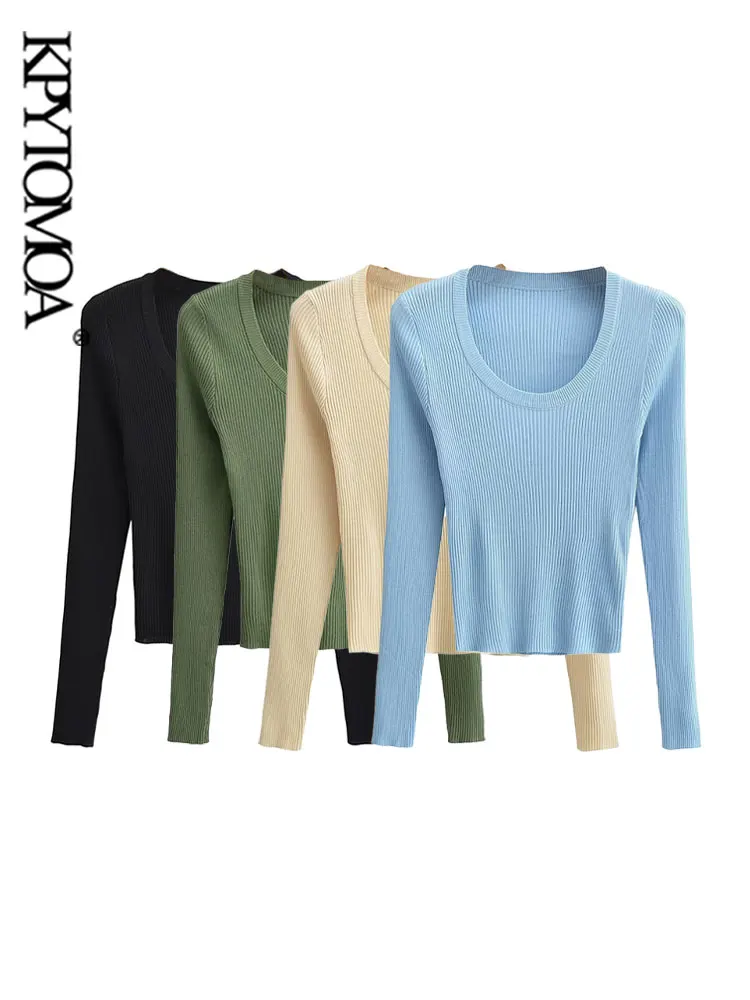 KPYTOMOA, женский модный базовый вязаный свитер в рубчик, винтажные женские пуловеры с круглым вырезом и длинным рукавом, шикарные топы
KPYTOMOA, женский модный базовый вязаный свитер в рубчик, винтажные женские пуловеры с круглым вырезом и длинным рукавом, шикарные топы