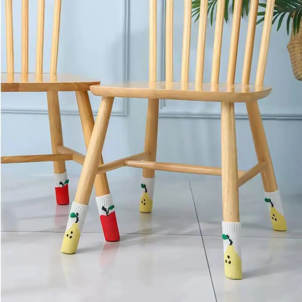 4Pcs/Set Table Leg Cover Thickened Noise Reduction Acrylic Fiber Knitted Door Handle Chair Table Foot Sock for Household
4Pcs/Set Table Leg Cover Thickened Noise Reduction Acrylic Fiber Knitted Door Handle Chair Table Foot Sock for Household