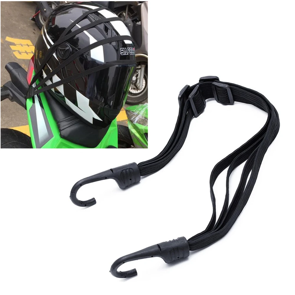 Universal Motorcycle Cargo Luggage Net Stretchable 60-120CM Black Elastic Rope Motorcycle Accessories Helmet Fixed Strap
Universal Motorcycle Cargo Luggage Net Stretchable 60-120CM Black Elastic Rope Motorcycle Accessories Helmet Fixed Strap