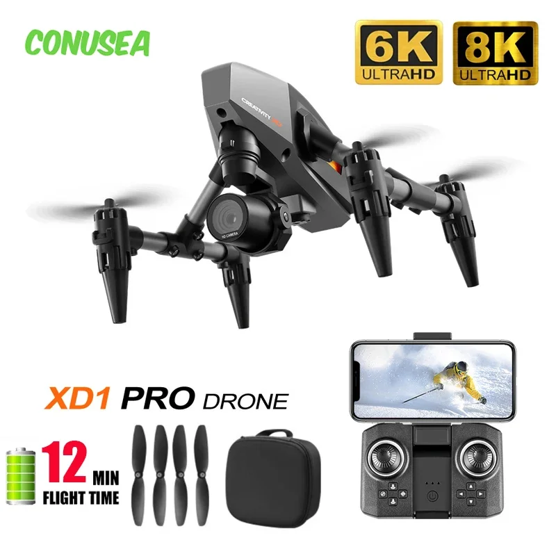 

Xd1 Dron Mini Drone Drones with Camera Hd 4K 8K Quadcopter Fpv Wifi Airplane Remote Control Helicopter Christmas Gifts for Kids