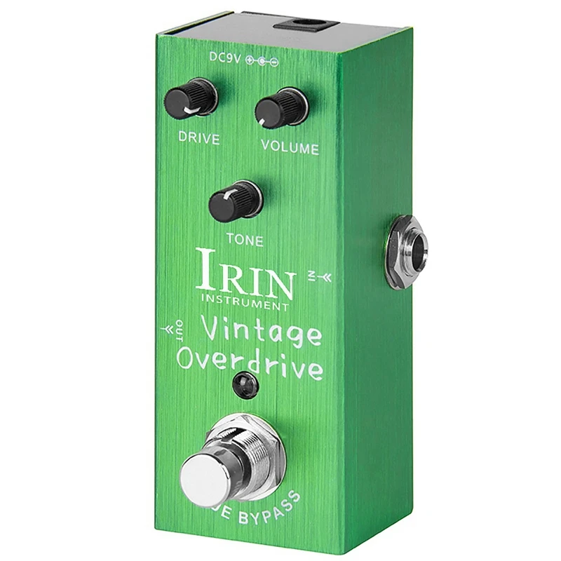 IRIN Electric Guitar Classic Overload Effector Chorus Professional Single Block Effector Light Green
IRIN Electric Guitar Classic Overload Effector Chorus Professional Single Block Effector Light Green