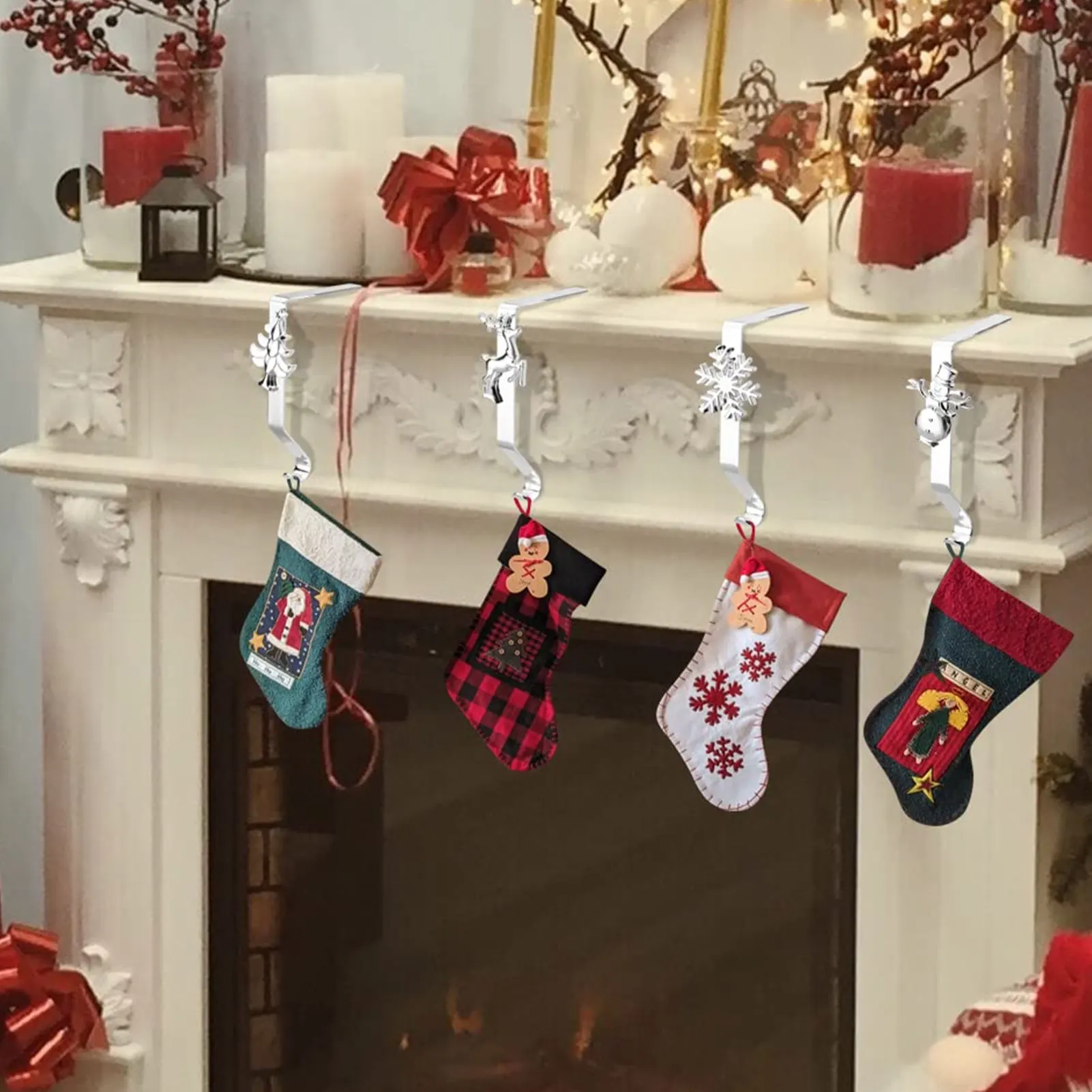 Christmas Stocking Hook Bag Holder Table Desk Hanging Clip Purse Handbag Holder For Christmas High Quality Party Ornament
Christmas Stocking Hook Bag Holder Table Desk Hanging Clip Purse Handbag Holder For Christmas High Quality Party Ornament