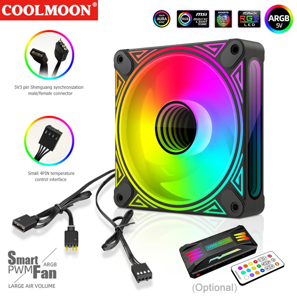 Coolmoon 30 светодиодов, черный кулер для ПК, подсветка, охлаждающий вентилятор 12 В, 4 контакта, компьютерный охладитель, 3 контакта, 5 В, DM1, объекти...
Coolmoon 30 светодиодов, черный кулер для ПК, подсветка, охлаждающий вентилятор 12 В, 4 контакта, компьютерный охладитель, 3 контакта, 5 В, DM1, объекти...