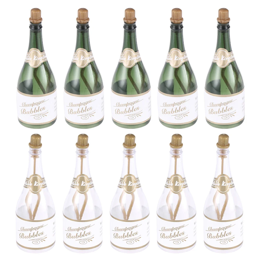 10pcs Wedding Decor Champagne Bubble Bottles Empty Champagne Bubble Bottles Toys
10pcs Wedding Decor Champagne Bubble Bottles Empty Champagne Bubble Bottles Toys