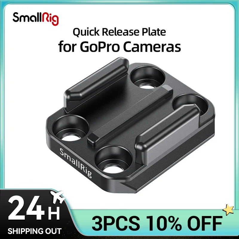 Переходник SmallRig с пряжкой и пластиной быстрого крепления Arca для камеры GoPro HERO 8 / 7 / 6/5, черный, 2668
Переходник SmallRig с пряжкой и пластиной быстрого крепления Arca для камеры GoPro HERO 8 / 7 / 6/5, черный, 2668