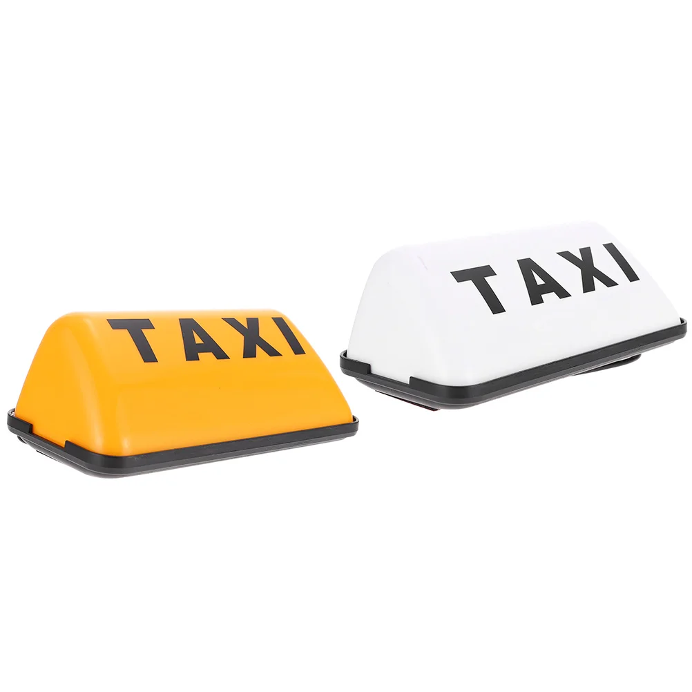 2 Pcs Car Lights Bright Taxi Lamp Decorative Sign The Roof Top Abs Illuminated Cab Retro
2 Pcs Car Lights Bright Taxi Lamp Decorative Sign The Roof Top Abs Illuminated Cab Retro