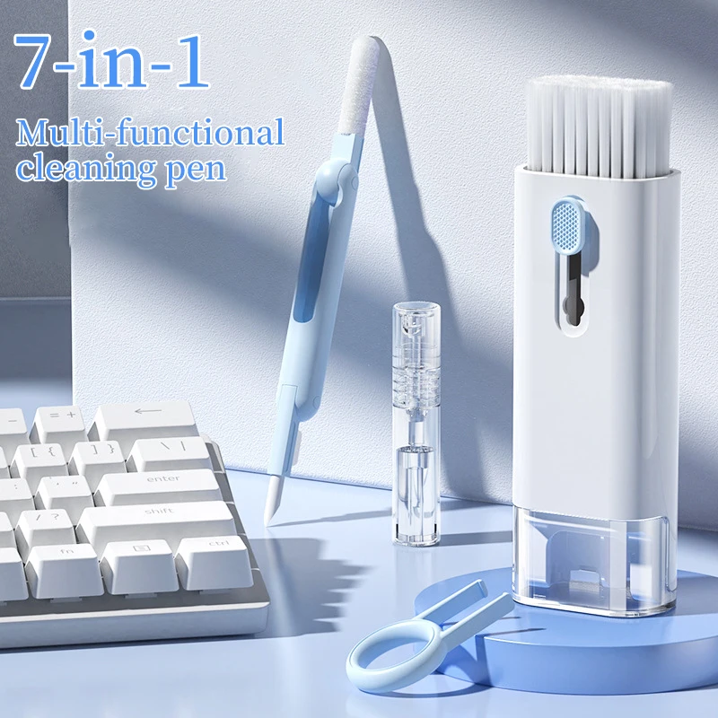7in1 Multifunctional Cleaning Kit Computer Keyboard Cleaner Brush Earphone Cleaning Pen For Airpods Keycap Puller Cleaning Tool
7in1 Multifunctional Cleaning Kit Computer Keyboard Cleaner Brush Earphone Cleaning Pen For Airpods Keycap Puller Cleaning Tool