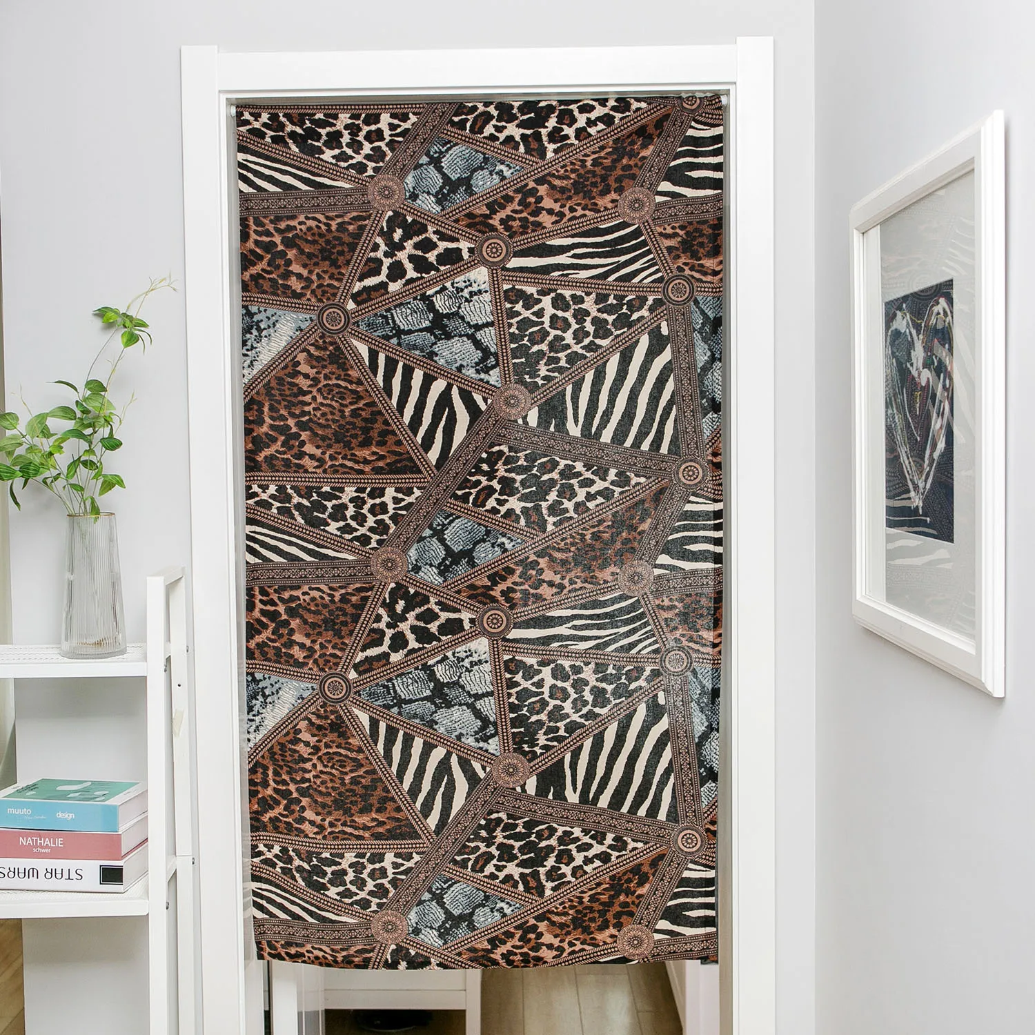 Valance Curtains Geometric Leopard Printing Garden Hanging Curtain Fabric Wind Water Bathroom Semi Without Rod
Valance Curtains Geometric Leopard Printing Garden Hanging Curtain Fabric Wind Water Bathroom Semi Without Rod