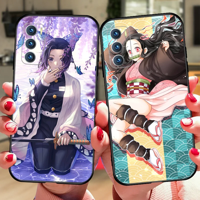 Tanjiro Nezuko Kochou Shinobu phone case for oppo Reno 4 5 6 pro Puls Z Ace realme GT Q3 Q2 GTneo X7 X50 pro Silicone Case
Tanjiro Nezuko Kochou Shinobu phone case for oppo Reno 4 5 6 pro Puls Z Ace realme GT Q3 Q2 GTneo X7 X50 pro Silicone Case