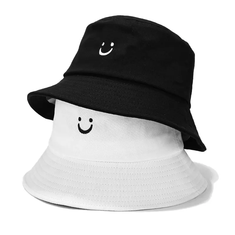 Double-sided Fisherman Hats Men's Spring New Smiley Face Embroidery Cotton Breathable Caps Women's Outdoor Travel Sun Bucket Hat
Double-sided Fisherman Hats Men's Spring New Smiley Face Embroidery Cotton Breathable Caps Women's Outdoor Travel Sun Bucket Hat