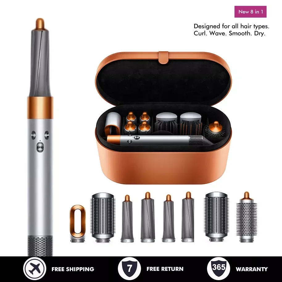 8 in 1 Hair Dryer Brush Styling Tool Styling Comb Ironic Hair Care Straightener Brush Air Wrap Curling Wand Detachable Brush Kit
8 in 1 Hair Dryer Brush Styling Tool Styling Comb Ironic Hair Care Straightener Brush Air Wrap Curling Wand Detachable Brush Kit