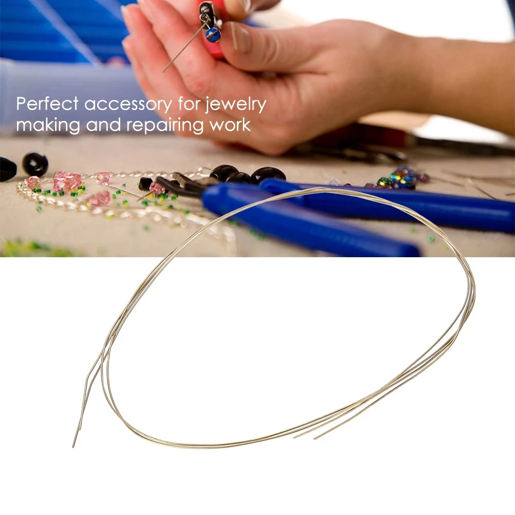 Soldering Rods Silver Welding Rods Pendants Repair Silver-copper Alloy Soldering Wire 0.5mm 1.64ft 10pcs Earrings
Soldering Rods Silver Welding Rods Pendants Repair Silver-copper Alloy Soldering Wire 0.5mm 1.64ft 10pcs Earrings