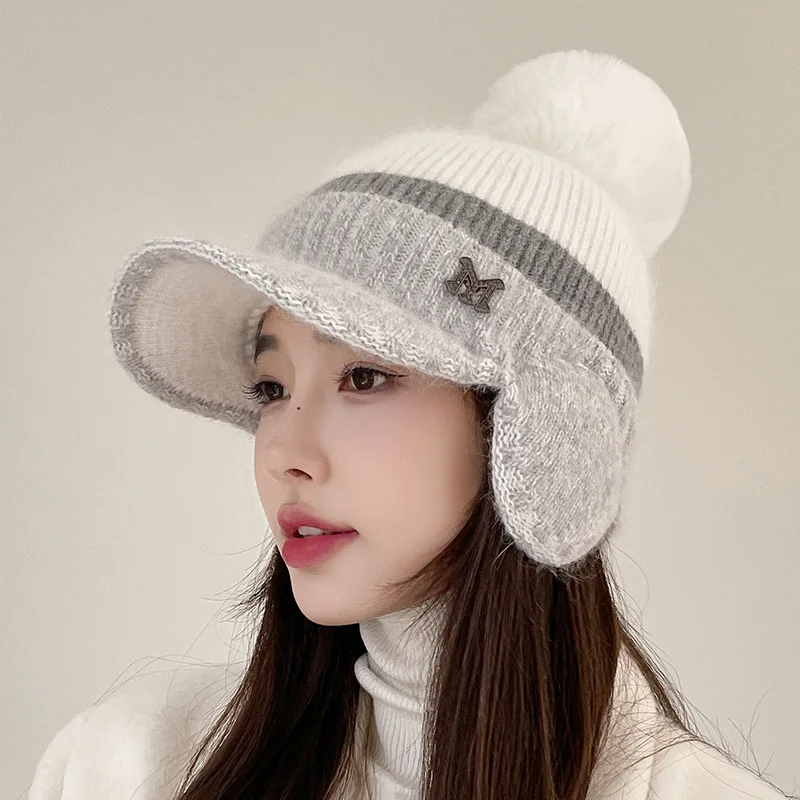 New Women Winter Hat Keep Warm Cap Add Fur Lined Hat and Scarf Set Warm Hats for Female Casual Wool Winter Knitted Hat Beanies
New Women Winter Hat Keep Warm Cap Add Fur Lined Hat and Scarf Set Warm Hats for Female Casual Wool Winter Knitted Hat Beanies