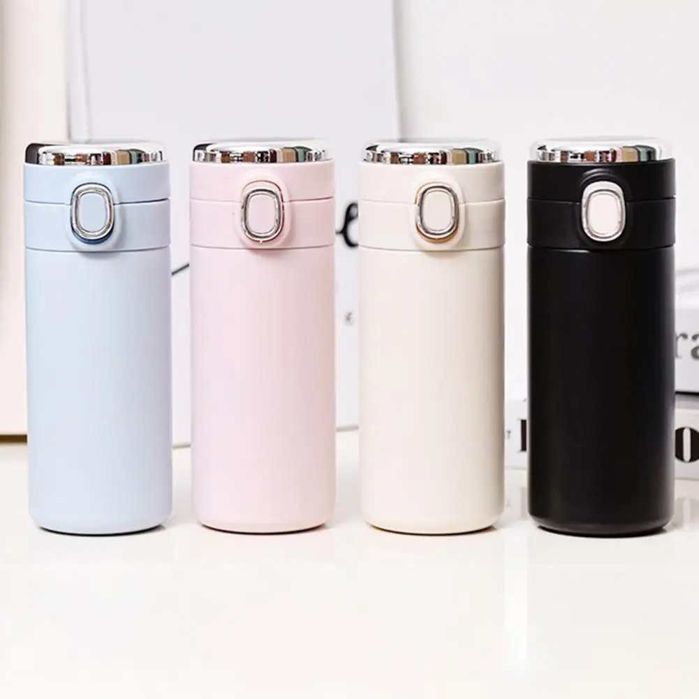 300ML/400ML Insulated Tumbler Leak-proof Lightweight Temperature Display Wide Mouth Vacuum Bottle Vacuum Flask for School
300ML/400ML Insulated Tumbler Leak-proof Lightweight Temperature Display Wide Mouth Vacuum Bottle Vacuum Flask for School