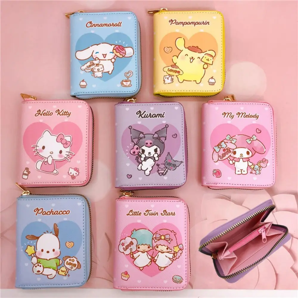 Sanrio Coin Purse Hello Kitty Kawaii My Melody Kuromi Cinnnamoroll Pompompurin Cute Wallet Keychain Bag Christmas Girl Gifts
Sanrio Coin Purse Hello Kitty Kawaii My Melody Kuromi Cinnnamoroll Pompompurin Cute Wallet Keychain Bag Christmas Girl Gifts