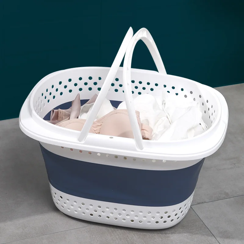 Household Folding Plastic Laundry Basket Handle Bathroom Wall-mounted Storage Basket Mesh Storage Bucket Dirt Storage Box
Household Folding Plastic Laundry Basket Handle Bathroom Wall-mounted Storage Basket Mesh Storage Bucket Dirt Storage Box