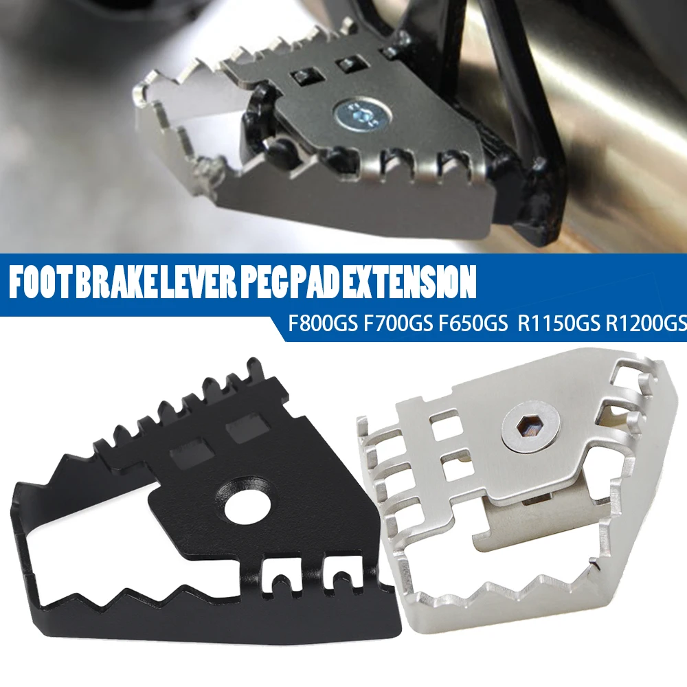 F800GS F700GS F650GS Rear Foot Brake Lever Pedal Enlarge Extension Rear Brake Peg Pad For BMW R1200GS R1200 GS R1250 R1250GS LC
F800GS F700GS F650GS Rear Foot Brake Lever Pedal Enlarge Extension Rear Brake Peg Pad For BMW R1200GS R1200 GS R1250 R1250GS LC