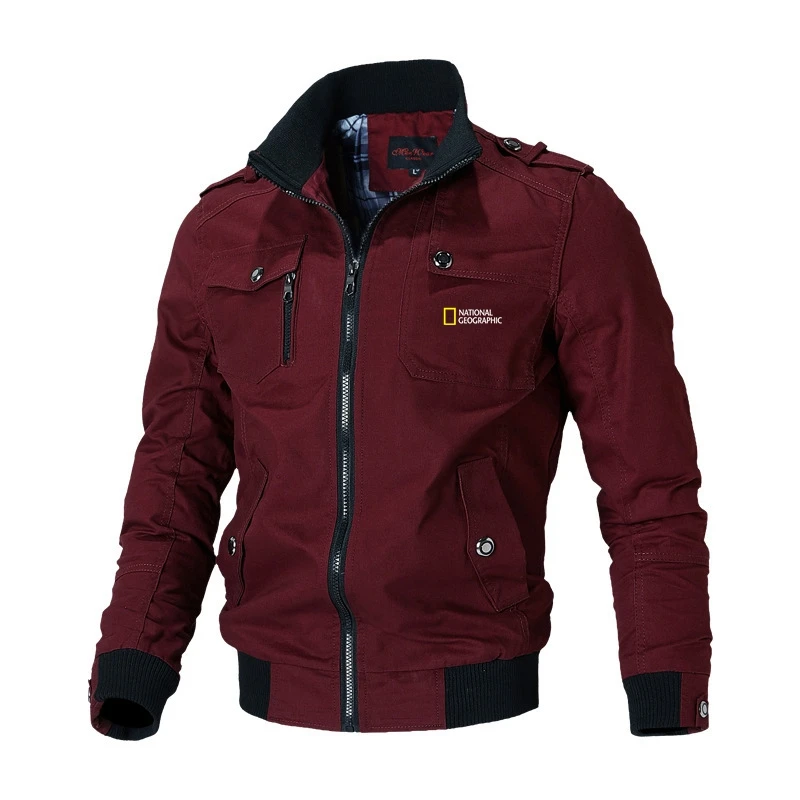Bomber Jacket Men Fashion Casual Windbreaker Jacket Coat Men 2023 Spring Autumn New Hot Outwear Stand Slim Military Jacket Mens
Bomber Jacket Men Fashion Casual Windbreaker Jacket Coat Men 2023 Spring Autumn New Hot Outwear Stand Slim Military Jacket Mens