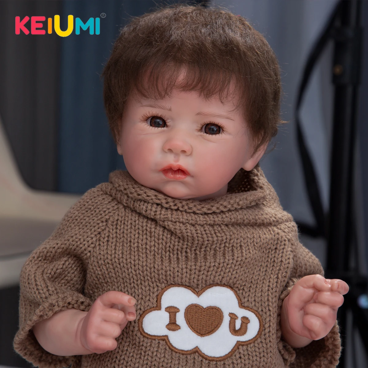 Кукла реборн KEIUMI с 3d-рисунком, Реалистичная силиконовая кукла-младенец, полностью закрывающая тело банка для ванны, игрушки для девочек, под...
Кукла реборн KEIUMI с 3d-рисунком, Реалистичная силиконовая кукла-младенец, полностью закрывающая тело банка для ванны, игрушки для девочек, под...