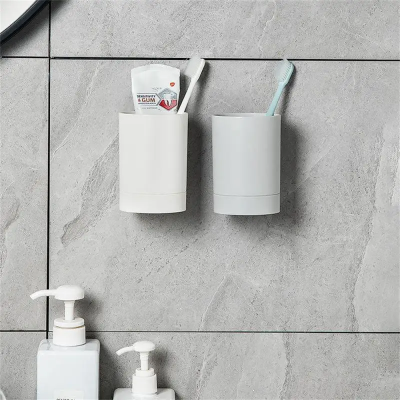 Wall-mounted Toothbrush Cup Holder Non-marking Paste Shelf Cup Toilet Mouthwash Cup Non-perforated Mouthwash Cup Household
Wall-mounted Toothbrush Cup Holder Non-marking Paste Shelf Cup Toilet Mouthwash Cup Non-perforated Mouthwash Cup Household