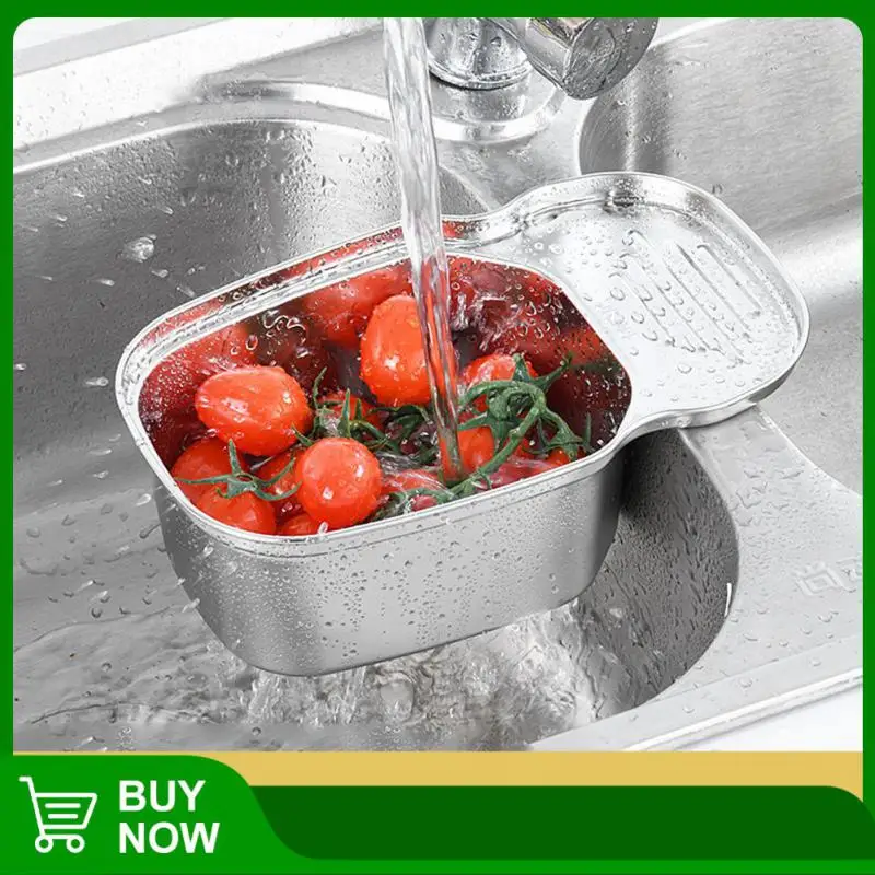 Kitchen Sink Strainer Sink Drain Basket Fruit Vegetable Drainer Sponge Rack Drain Filter For Leftovers Soup Garbage Kitchen Tool
Kitchen Sink Strainer Sink Drain Basket Fruit Vegetable Drainer Sponge Rack Drain Filter For Leftovers Soup Garbage Kitchen Tool