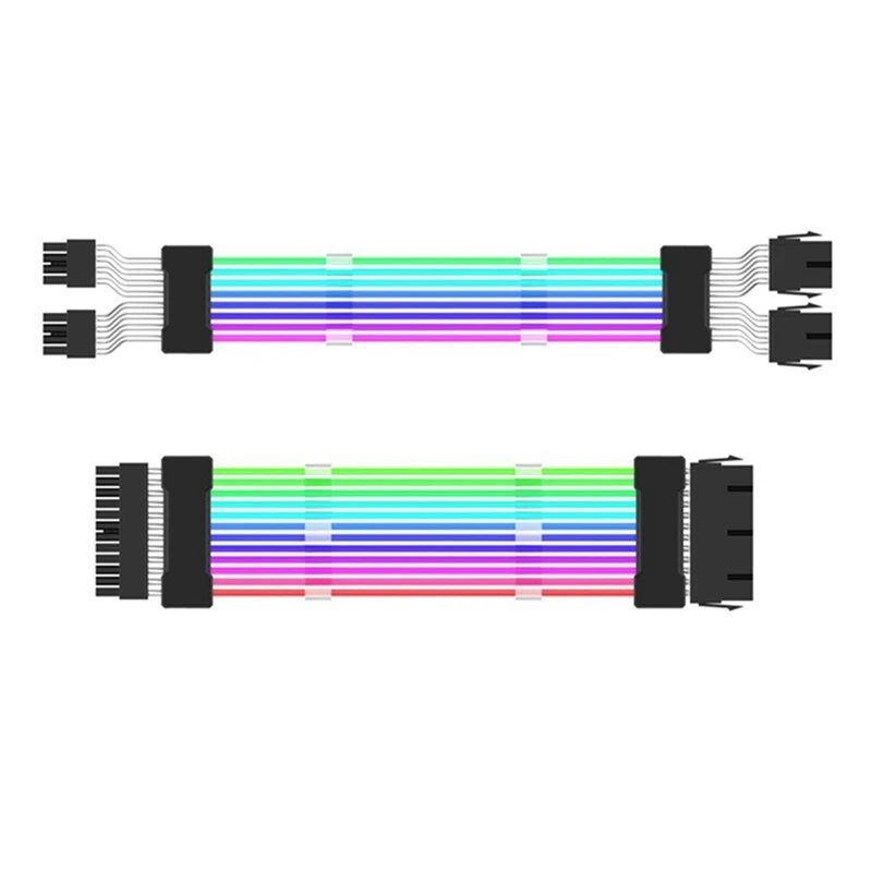 Компьютерный блок питания ARGB Sync PSU, удлинитель, запасные части, ATX 24PIN VGA GPU PCI-E 8PIN 6Pin RGB, модульные кабели для ПК, 1 компл.
Компьютерный блок питания ARGB Sync PSU, удлинитель, запасные части, ATX 24PIN VGA GPU PCI-E 8PIN 6Pin RGB, модульные кабели для ПК, 1 компл.