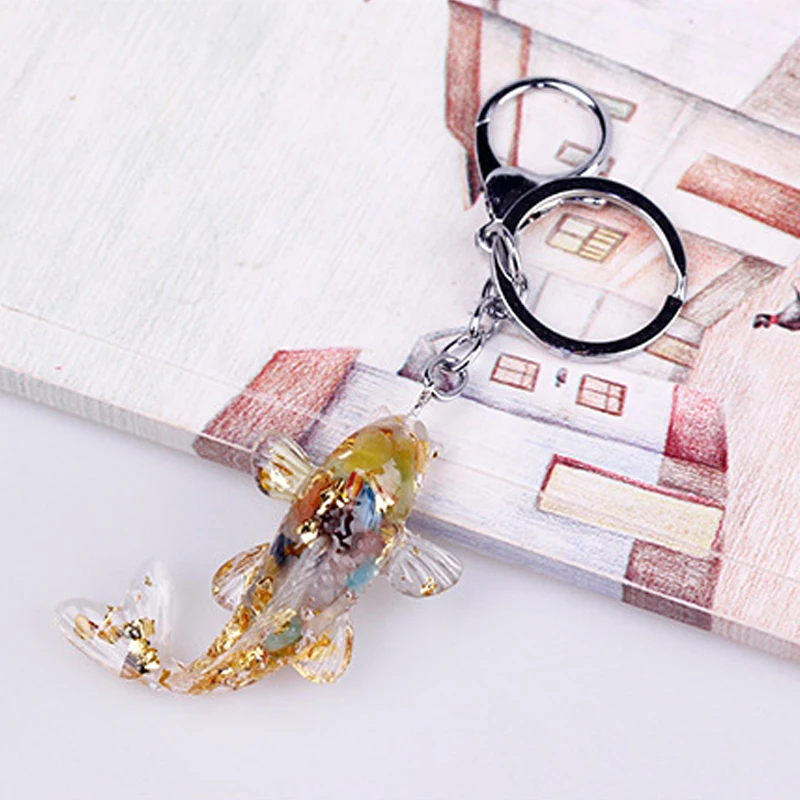 Fish Keychain Natural Crystal Drop Glue Small Fish Shape Car Key Chain Bag Pendant Decoration Men And Women Gift Decoration
Fish Keychain Natural Crystal Drop Glue Small Fish Shape Car Key Chain Bag Pendant Decoration Men And Women Gift Decoration