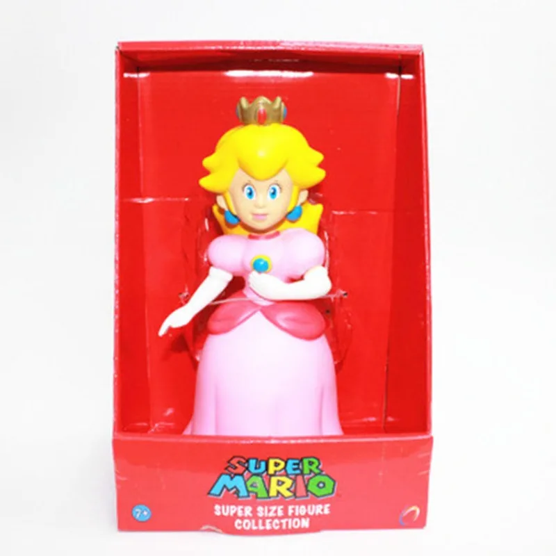 Large Size 23cm Super Mario Series Toys Lu Yiji Yaoxilong Kuba Princess Doll Toy Ornaments Model Hand-made. 
Large Size 23cm Super Mario Series Toys Lu Yiji Yaoxilong Kuba Princess Doll Toy Ornaments Model Hand-made.