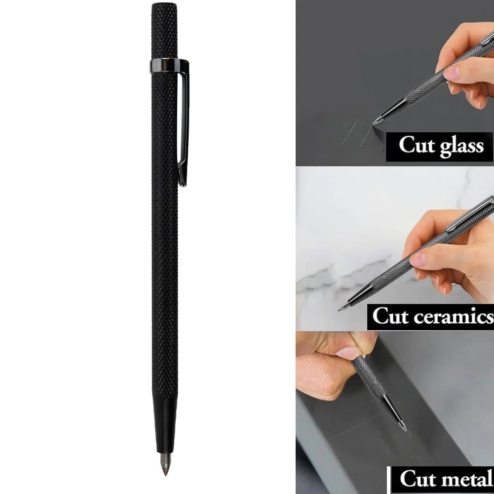 Durable Tile Cutting Pen Tool Ceramic Marker Pen Black Carbide Easy To Operate Fine Workmanship For Tile Cutting Home
Durable Tile Cutting Pen Tool Ceramic Marker Pen Black Carbide Easy To Operate Fine Workmanship For Tile Cutting Home