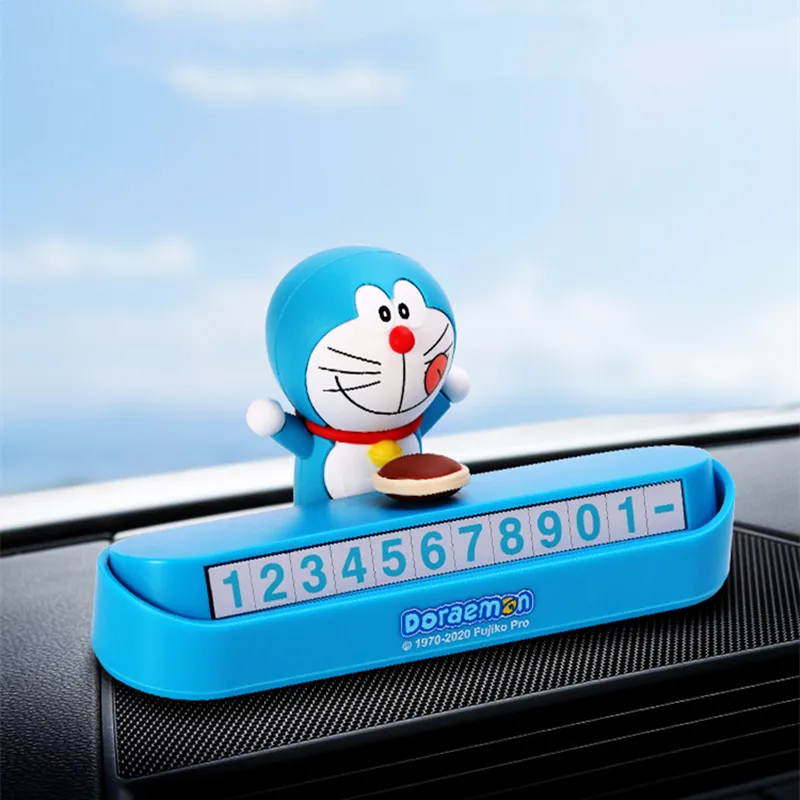 Kawaii Doraemon Anime Hobby Car Temporary Parking Number Plate Moving Phone Plate Car Ornament Gift for Girlfriend
Kawaii Doraemon Anime Hobby Car Temporary Parking Number Plate Moving Phone Plate Car Ornament Gift for Girlfriend