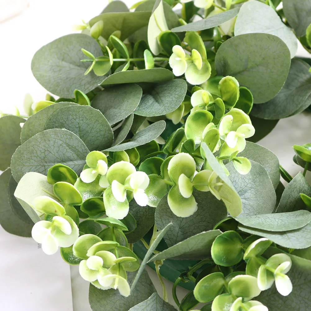 Artificial Eucalyptus Wreath 30/45cm Fake Eucalyptus Leaf Garland Green Wreath For Front Door Garden Decor Home Decoration
Artificial Eucalyptus Wreath 30/45cm Fake Eucalyptus Leaf Garland Green Wreath For Front Door Garden Decor Home Decoration