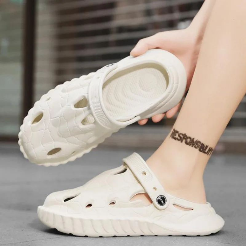 

Dinosaur Slippers Men Women Home Shoes Summer Bathroom Antislip Slides House Slipper 2023 New Fashion Cut-Out Beach Slippers
