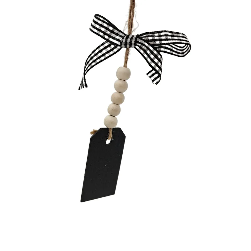 Handmade wood Gift Beaded Decorative Forged Belt with Rope Wood Bead Chain Home Decorative Blackboard Pendant Wooden Handicrafts
Handmade wood Gift Beaded Decorative Forged Belt with Rope Wood Bead Chain Home Decorative Blackboard Pendant Wooden Handicrafts