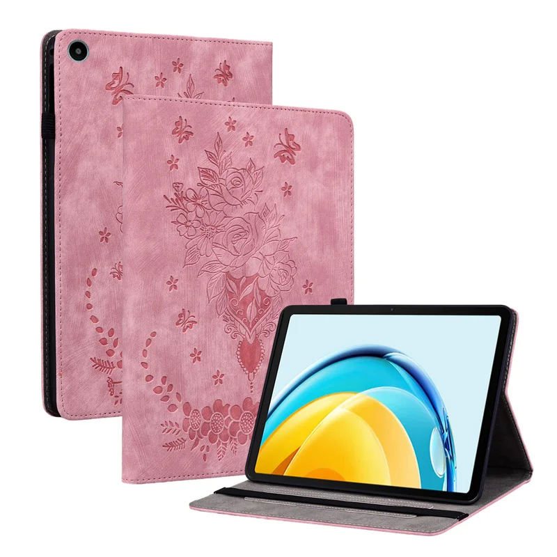Case For Huawei MediaPad SE Case, Fashion Butterfly Roses PU Leather Wallet Cove 10.4‘’inch Funda
Case For Huawei MediaPad SE Case, Fashion Butterfly Roses PU Leather Wallet Cove 10.4‘’inch Funda