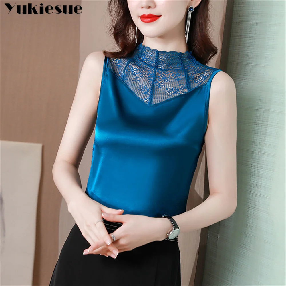 Elegant Women's summer blouses fashion new casual woman tops women sleeveless chiffon lace shirt blouse chemise femme blusas
Elegant Women's summer blouses fashion new casual woman tops women sleeveless chiffon lace shirt blouse chemise femme blusas