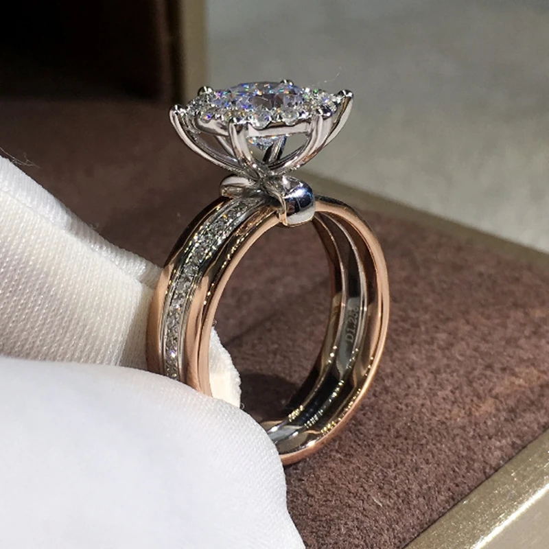 Classic 4 Claws Design Bridal Engagement Wedding Rings AAA Dazzling Cubic Zirconia Hot Sale Timeless Style Female Jewelry
Classic 4 Claws Design Bridal Engagement Wedding Rings AAA Dazzling Cubic Zirconia Hot Sale Timeless Style Female Jewelry