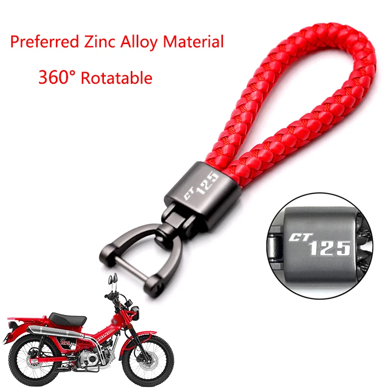 For HONDA CT125 CT 125 Hunter Cub 2012-2023 CT125 Accessories Motorcycle Braided Rope Keyring Metal Keychain Alloy Key Chain
For HONDA CT125 CT 125 Hunter Cub 2012-2023 CT125 Accessories Motorcycle Braided Rope Keyring Metal Keychain Alloy Key Chain