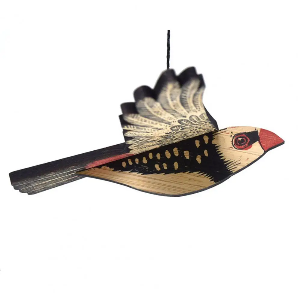 Excellent Wall Pendant Poplar Wood Bird Wall Hanging Vivid Father's Day Present Bird Hanging Ornament Decoration
Excellent Wall Pendant Poplar Wood Bird Wall Hanging Vivid Father's Day Present Bird Hanging Ornament Decoration