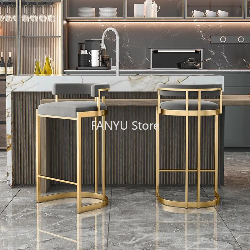 Nordic Backrest Dining Chairs Luxury High Stools Modern Dining Chairs Minimalist Bar Muebles De Cocina Household Items WZ50DC
Nordic Backrest Dining Chairs Luxury High Stools Modern Dining Chairs Minimalist Bar Muebles De Cocina Household Items WZ50DC