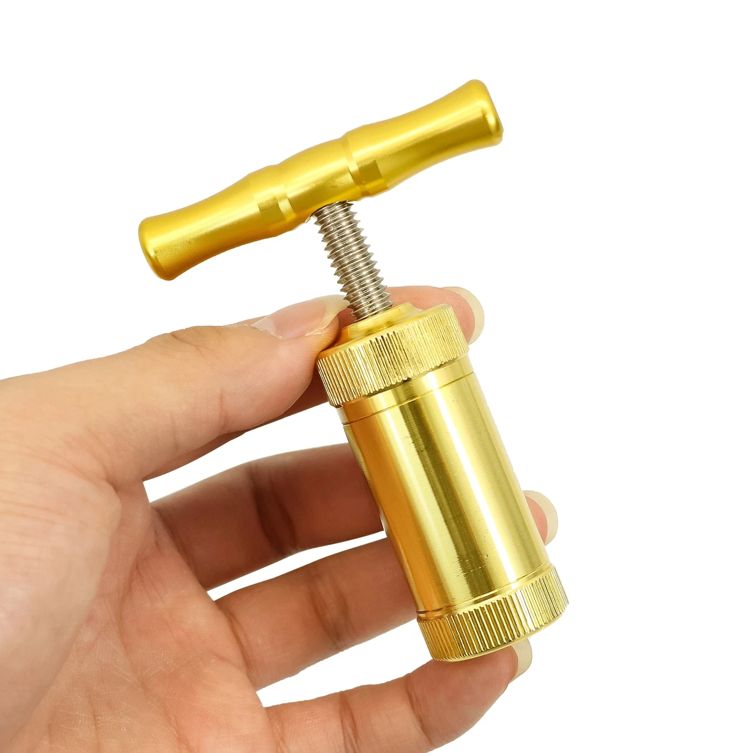 HORNET Metal Herb Grinder Tobacco Aluminum Pollen Presser Compressor Press Spice Crusher Smoking Accessories
HORNET Metal Herb Grinder Tobacco Aluminum Pollen Presser Compressor Press Spice Crusher Smoking Accessories