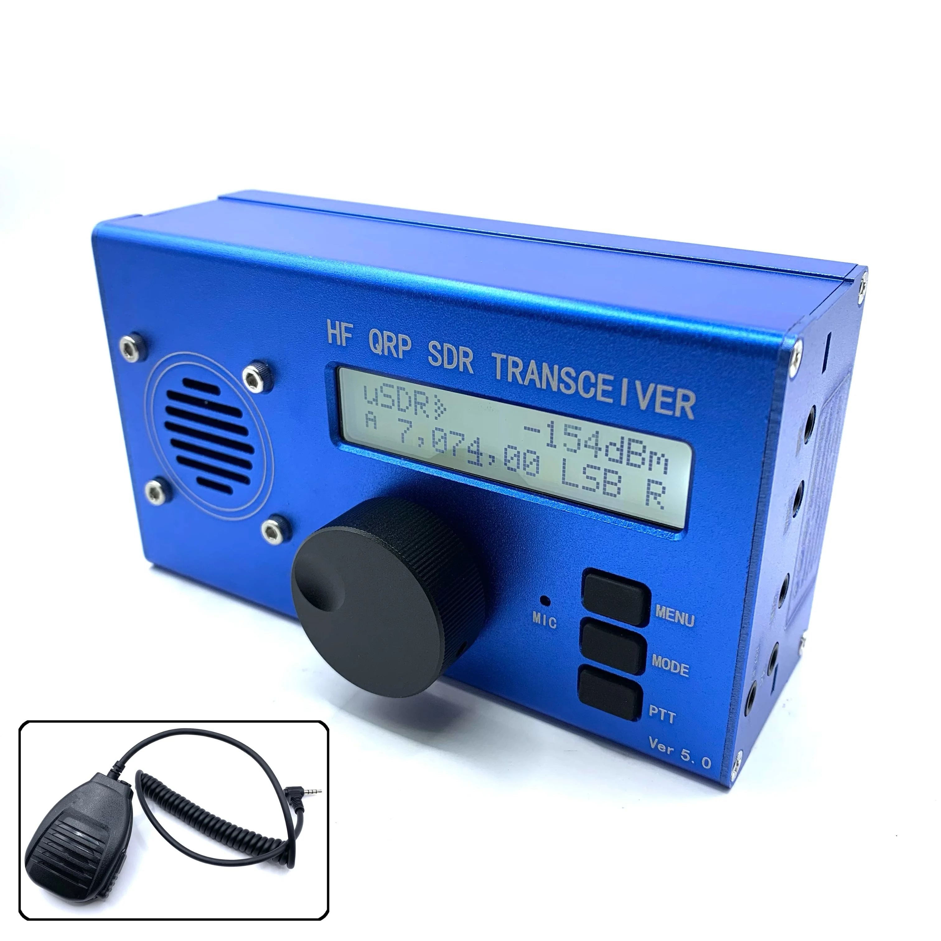 10W Max USDX USDR 8 Bands SDR All Mode USB, LSB, CW, AM, FM HF SSB QRP Transceiver QCX-SSB With Battery
10W Max USDX USDR 8 Bands SDR All Mode USB, LSB, CW, AM, FM HF SSB QRP Transceiver QCX-SSB With Battery