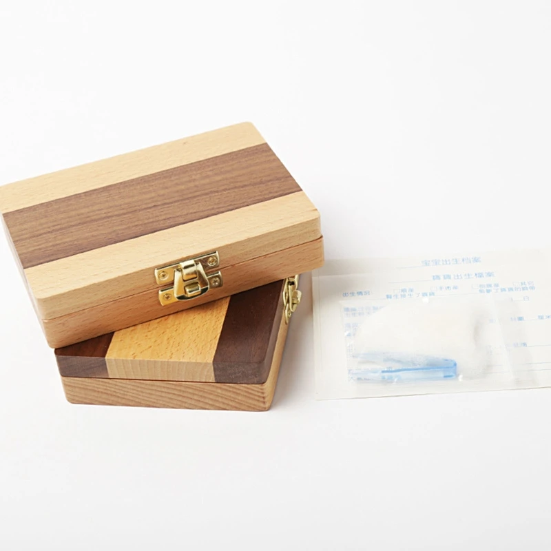 Коробка для хранения детских зубов, деревянный органайзер для хранения молока, сувениры в подарок для мальчиков и девочек