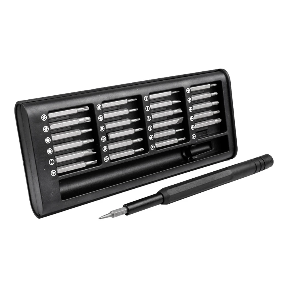 25 In 1 Screwdriver Kit Magnetic Bits Phillips Torx Hex Precision DIY Dismountable Mini Tool Case For Smart Home PC Phone Repair
25 In 1 Screwdriver Kit Magnetic Bits Phillips Torx Hex Precision DIY Dismountable Mini Tool Case For Smart Home PC Phone Repair