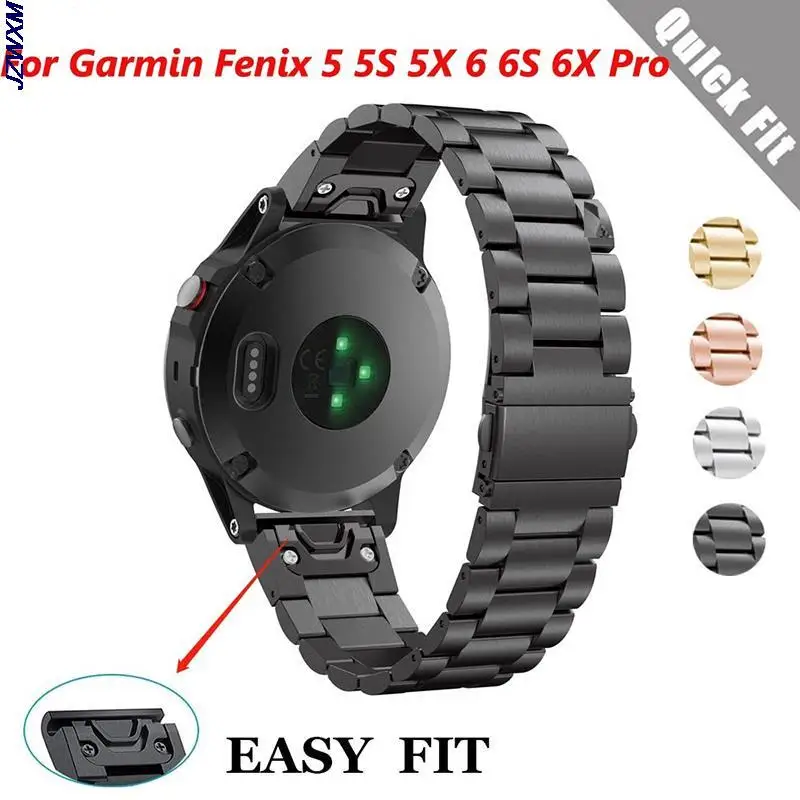 Металлический ремешок для смарт-часов Garmin Fenix 7X 7 7S 6S 6X 6 Pro 5X 5 5S 3HR Quick Easyfit, браслет из нержавеющей стали, 26 22 20 мм
Металлический ремешок для смарт-часов Garmin Fenix 7X 7 7S 6S 6X 6 Pro 5X 5 5S 3HR Quick Easyfit, браслет из нержавеющей стали, 26 22 20 мм