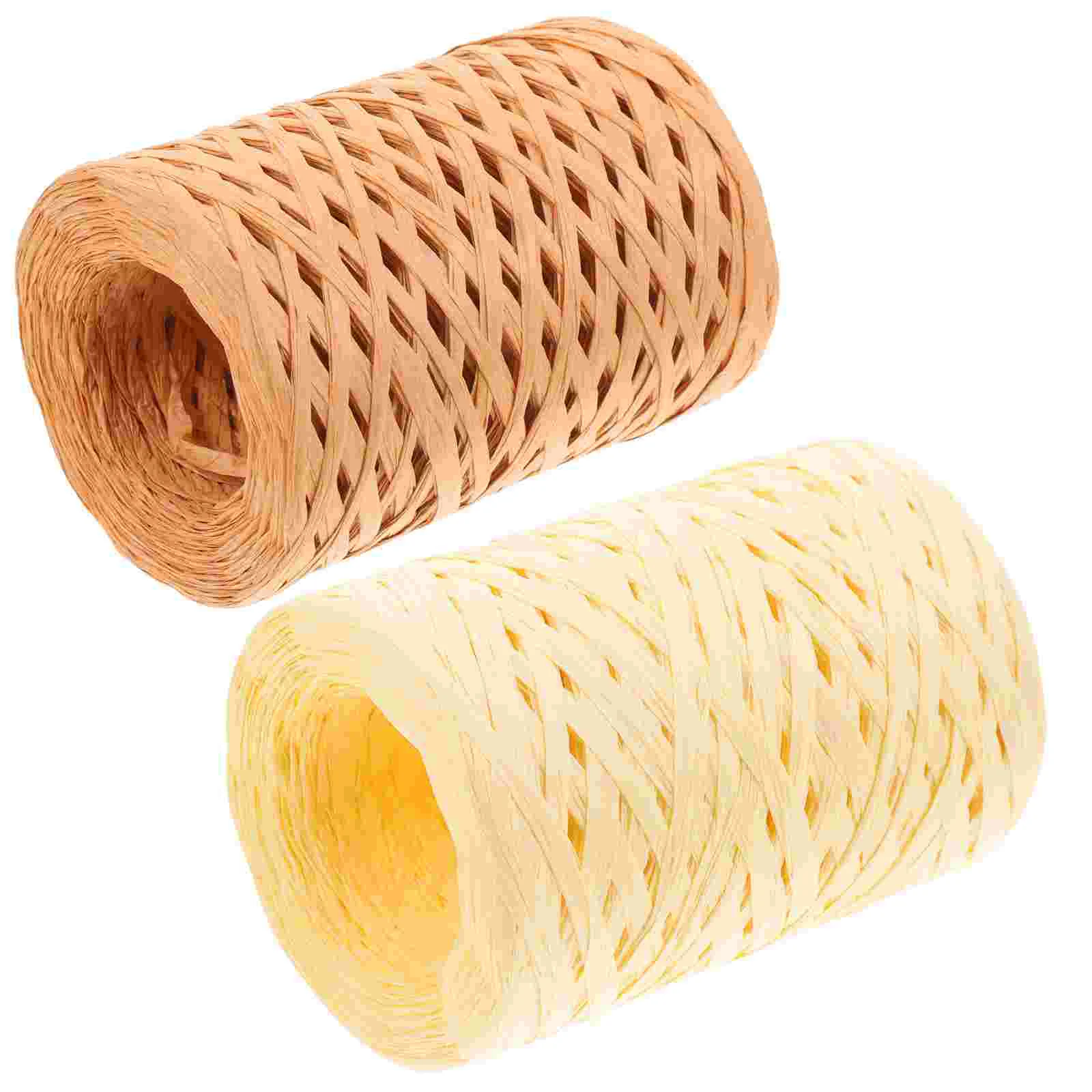 2 Rolls Crafting Wrapping Ribbon Weaving Decoration Ribbon Gift Ribbon Gift Wrapping Ribbon Twine Ribbon
2 Rolls Crafting Wrapping Ribbon Weaving Decoration Ribbon Gift Ribbon Gift Wrapping Ribbon Twine Ribbon