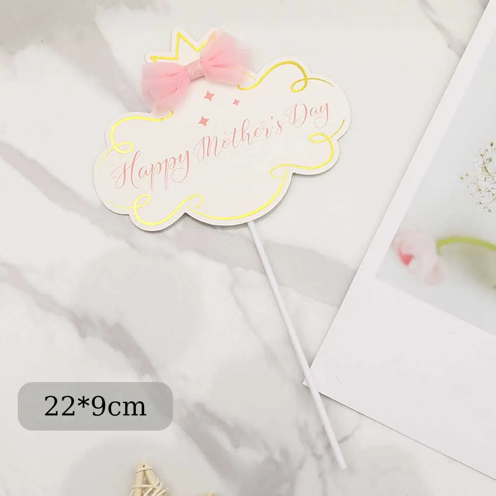 Happy Mother's Day Cake Toppers Pink Heart Flower Decoration Mothers Day Gift Birthday Party Cake Dessert Decor Supplies
Happy Mother's Day Cake Toppers Pink Heart Flower Decoration Mothers Day Gift Birthday Party Cake Dessert Decor Supplies