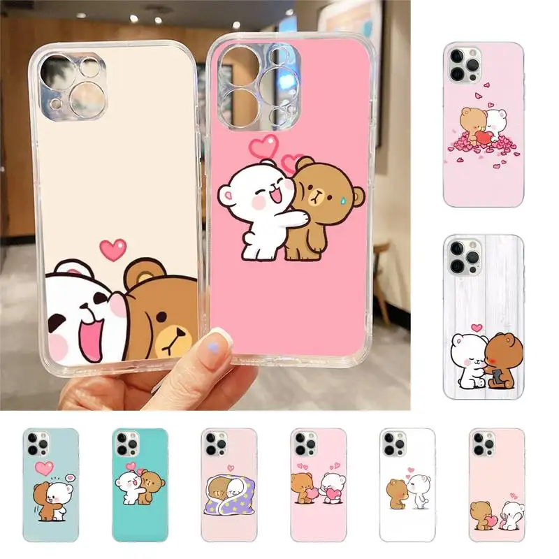 Cartoon Brown Bear Kiss Phone Case For Iphone 7 8 Plus X Xr Xs 11 12 13 Se2020 Mini Mobile Iphones 14 Pro Max Case
Cartoon Brown Bear Kiss Phone Case For Iphone 7 8 Plus X Xr Xs 11 12 13 Se2020 Mini Mobile Iphones 14 Pro Max Case
