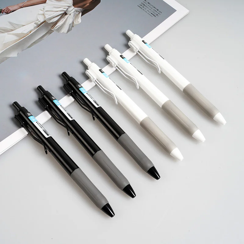 New product creative personality simple press neutral pen ST nib gourd head exam brush questions must 0.5mm black press pen 
New product creative personality simple press neutral pen ST nib gourd head exam brush questions must 0.5mm black press pen