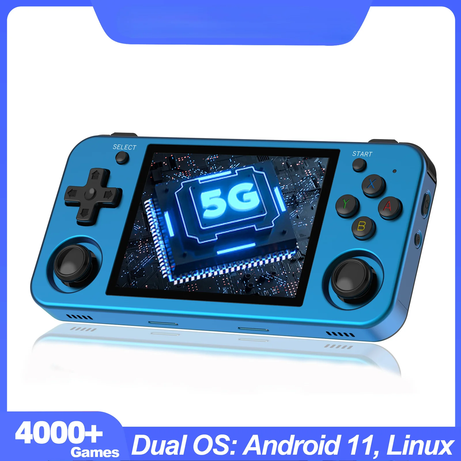 RG353M RG353P Handheld Game Console 3.5-inch IPS Touch Screen RK3566 Chip Android 11 Linux Retro Video Player Genuine Sale
RG353M RG353P Handheld Game Console 3.5-inch IPS Touch Screen RK3566 Chip Android 11 Linux Retro Video Player Genuine Sale